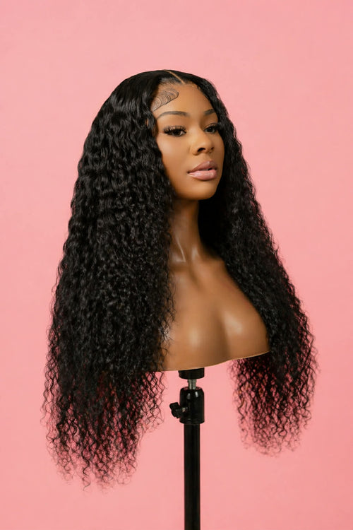 Deep wave wigs